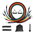 Kit Elástico Extensor 11 Peças Exercício Funcional Tubing - Imagem 5
