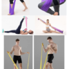 Elásticos - KIT com 3 Faixas de Resistência Thera Band Exercícios Alongamento Yoga Pilates Fortalecimento Elástico - Image 3