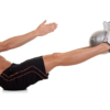 Mini Bola De Exercícios Cinza 25cm - Image 2